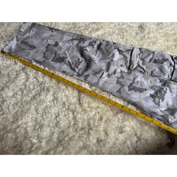 Levi's Mens Cargo Pants White Camo Military Utility White Tab Pockets Reinforced - Picture 4 of 9